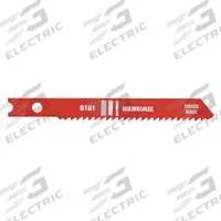 MILWAUKEE Jigsaw Blade: 14, 5 1/4 in Blade Lg, Bi-Metal, Bi-Metal, T Shank, Medium Metal, 5 PK (MPN 48-42-5192). Key specifications — attr1097716: Thick Metal; attr1097715: Bi-Metal; attr1097719: 14; attr1097721: Bi-Metal; attr1097728: MILWAUKEE.