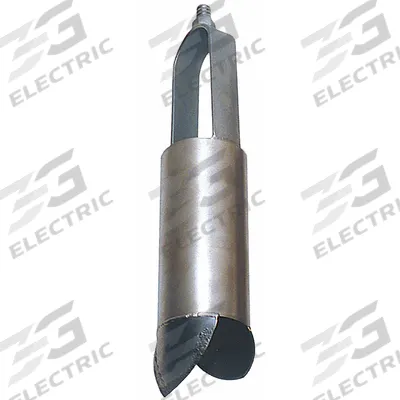 AMS Soil Auger Head: Carbon Steel Bail/Stainless Steel Cylinder, 5/8 in Connection Size - Soil Auger Accessories