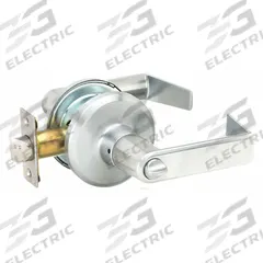 DORMAKABA Door Lockset: Office Lever Locksets, Chrome, ADA Compliant, SFIC (MPN QTL250E626SA118FSCKD). Key specifications — attr1024149: Not Ligature-Resistant; attr1011488: DORMAKABA; attr1024446: F82; attr1011524: No Message; attr1011506: QTL Sierra; attr1011485: Yes; attr1059461: Satin Chromium-Plated : Cast Zinc.