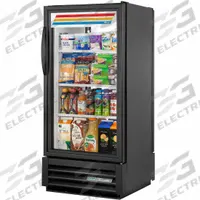 TRUE REFRIGERATION Refrigerated Merchandiser: 53 3/8 in x 24 7/8 in x 25 1/2 in, Black, Swing (MPN GDM-10PT-HC~TSL01). Key specifications — attr1277723: TRUE REFRIGERATION; attr1277683: R-290; attr1277688: Swing; attr1277691: Yes; attr1277694: Black; attr1280729: GDM.