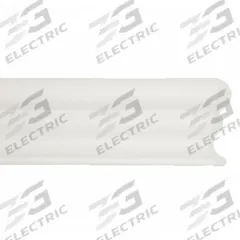 ACROVYN Accent Rail: FR-252, PETG, White, 2 1/2 in Overall Ht, 9 1/2 ft Overall Lg (MPN FR252949N). Key specifications — attr1068087: ACROVYN; attr1068089: White; attr1068116: Accent Rail; attr1095833: FR-252; attr1095931: No.