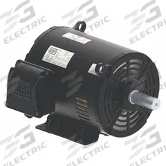 WEG General Purpose Motor: Rigid Base Mount, Open Drip Proof, 20 hp, 230/460V AC, 1,770 RPM (MPN 02018OT3E256T-S). Key specifications — Brand: WEG; Nameplate Voltage @ 60 Hz: 230/460V AC; Full Load Current @ 60 Hz: 50.0/25.0 A; Nameplate RPM @ 60 Hz: 1,770 RPM; Motor Enclosure: ODP.