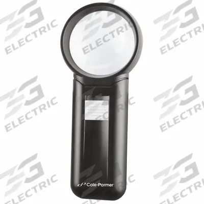 CONTROL COMPANY Illuminated Dual Magnifier: 4X - Magnifiers