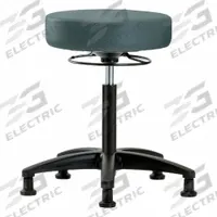 Stool: Vinyl, Ht Range 19 3/4 in to 27 3/4 in, 17 in Seat Wd, 17 in Seat Dp, 5 Glides, 0 Casters (MPN BR-VMBSO-RG-NF-RG-8546). Key specifications — Brand: APPROVED VENDOR; Foot Support: No; Base Material: Fiberglass; ESD-Safe: Not ESD Safe; Number of Casters: 0.