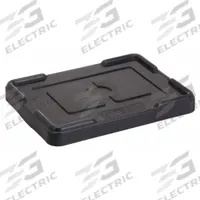 QUANTUM STORAGE SYSTEMS Lid: 10 7/8 in x 8 1/4 in, Plastic, 2TB27/2TB28, DG91035CO/DG91050CO (MPN COV91000CO). Key specifications — Material: Plastic; Color: Black; Compatible Grainger Part Number: 2TB28; Compatible Manufacturer Model Number: DG91035CO; Brand: QUANTUM STORAGE SYSTEMS.