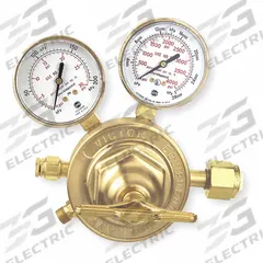 VICTOR Gas Regulator: Single Stage, CGA 540 Inlet, 9/16"-18 M RH Outlet, 125 psig, Oxygen (MPN 0781-0527). Key specifications — Brand: VICTOR; Manufacturer Part Number: 0781-0527; Diaphragm Material: Stainless Steel; Outlet Connection: 9/16"-18 M RH; Inlet Connection: CGA 540.