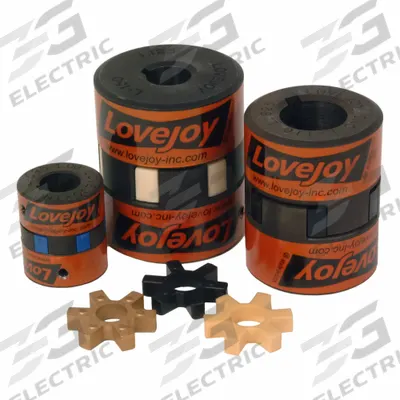 LOVEJOY Jaw Coupling Hub: AL099 Coupling Size, 2 17/32 in Outside Dia, Inch - General Purpose Straight Jaw Coupling Hubs