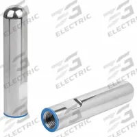 KIPP Hygienic End Cap: M20 Thread Size, 12 mm Thread Lg, 102 mm Inside Ht, 30 mm Overall Dia, 304 (MPN K1821.1120115). Key specifications — Seal Material: Silicon Rubber; Standards: 3-A Sanitary Certified; Sleeve Material Grade: 304; Sleeve Material: Stainless Steel.