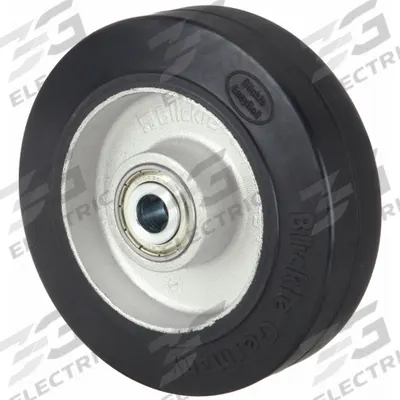APPROVED VENDOR Caster Wheel: 4 15/16 in Wheel Dia., 1 5/8 in Wheel Wd, Rubber - Rubber Tread on Aluminum Core Wheels