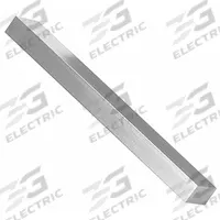 SECURITRON Stop Filler Plate: 8 in Lg, 5/8 in Wd, 1 1/4 in Ht (MPN SFP-5/8CL-8). Key specifications — Product Type: Filler Plates; Compatible with Manufacturer Model Number: M82; Material: Aluminum; Brand: SECURITRON.