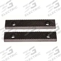 WESTWARD Replacement Jaws: Steel, For 8 in Vise Jaw Wd, Serrated, Works with 806EN9 (MPN 806EP3). Key specifications — attr865131: Serrated; attr867042: 806EN9; attr663946: WESTWARD; attr923123: Steel.