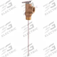 WATTS Temperature and Pressure Relief Valve: MNPT x FNPT, 3/4 in x 3/4 in Connection Size (MPN 3/4 LF100XL8-150/210). Key specifications — Brand: WATTS; Body Material: Copper Silicon Alloy.