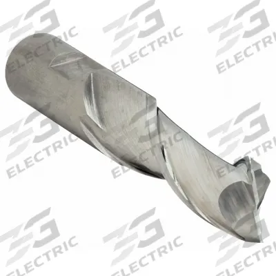 CLEVELAND Square End Mill: High Speed Steel, 2 Flute, 35/64" Mill Dia, 1-1/8" LOC - General Purpose High-Speed Steel Square End Mills