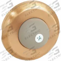 Door Stop: Wall - Mounted, 2 1/2 in Wd, 1 3/4 in Overall Ht, Bronze (MPN 406.10). Key specifications — Product Type: Door Stop; Brand: ROCKWOOD.