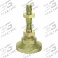 Leveling Feet: 10 Series/15 Series, Steel, 23 mm x 23 mm x 69.85 mm, Drop-In, Single, Adj (MPN 13FF8128). Key specifications — Includes Fasteners: No; Mounting Type: Drop-In; System of Measurement: Metric; Finish: Zinc-Plated; Brand: FAZTEK; Material: Steel; Product Type: Deluxe Leveling Foot; Adjustable: Yes.