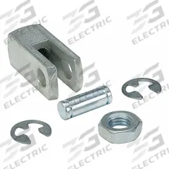 PARKER Rod Clevis Kit: Clevis Mount Type, Fits 1 1/4 in_1 1/2 in Bore Dia, 1 11/16 in Overall Lg (MPN L071300400). Key specifications — attr947439: L071300400; attr947448: Steel; attr1171502: Piston Rod Clevis.