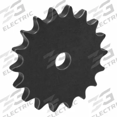 TRITAN Roller Chain Sprocket: No Hub, For Single Strands, 60, 18 Teeth, 4.319 in Pitch Dia - Size 60 Plain-Bore Roller Chain Sprockets