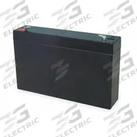 APPROVED VENDOR Sealed Lead Acid Battery: 6V DC, 12 Ah Capacity, 3.66 in Ht, 5.94 in Wd, 1.97 in Dp (MPN 2UKK7). Key specifications — Terminal Connection: 0.250 in Faston; Battery Cycle Type: Dual Purpose; Brand: APPROVED VENDOR; Housing Material: Flame Retardant ABS.