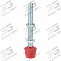 DE-STA-CO Neoprene Spindle: Neoprene Tip, M10x1.5, 4 23/32 in Lg, 4 23/32 in Thread Lg (MPN 235208-M). Key specifications — Brand: DE-STA-CO; Material: Neoprene; Thread Size: M10x1.5; Includes: Jam Nuts; Spindle Construction: Neoprene Tip.