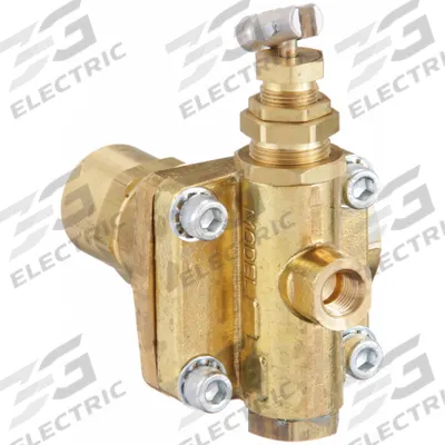 CONRADER Unloader Pilot Valve: 1/4 in Inlet Size, 1/4 in Outlet Size, 1/2 in Exhaust Size - Piloted Unloader Valves for Air Compressors