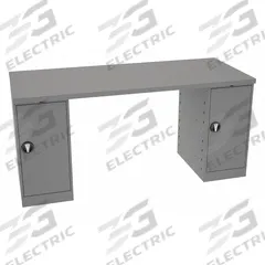TENNSCO Workbench: Fixed Ht, Steel, 72 in x 30 in, 1,800 lb Overall Load Capacity, Gray (MPN MWB-3-3072S). Key specifications — Brand: TENNSCO.