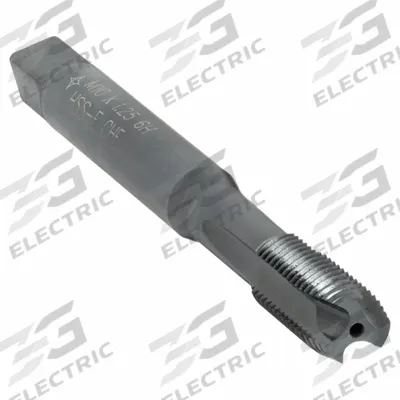 CLEVELAND Spiral Point Tap: M10x1.25 Metric, 6H, 3 Flute, Plug Chamfer - Spiral-Point Taps for Steel & Stainless Steel
