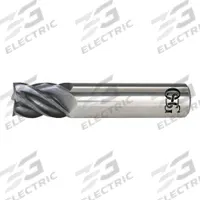 OSG Corner Radius End Mill: Carbide, TiAlN Coated, 5 Flute, 1/8" Mill Dia, 3/8" LOC, 0.01" Rad (MPN VGM5-0008)
