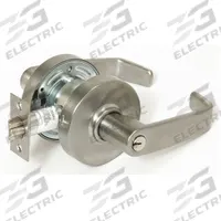 SARGENT Door Lockset: Office Lever Locksets, Chrome, ADA Compliant (MPN 28-7G05 LL 26D). Key specifications — attr1024149: Not Ligature-Resistant; attr1011488: SARGENT; attr1024446: F109; attr1011524: No Message; attr1011506: 7 Angled; attr1011485: Yes; attr1059461: Satin Chromium-Plated.