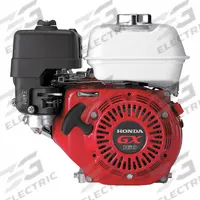 HONDA Gasoline Engine: Series GX160 Series, 7.6 lb-ft Gross Torque, 4.8 hp Horsepower, Horizontal (MPN GX160TX2). Key specifications — Muffler: Yes; Start Type: Recoil; Shaft Diameter: 5/8 in; Shaft Configuration: Threaded; Manufacturer Part Number: GX160TX2.