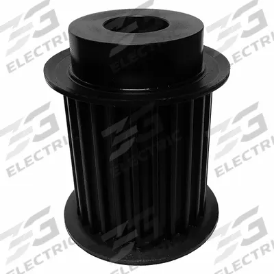 APPROVED VENDOR Timing Pulley: Modified Curvilinear, Plain, For 62 mm Belt Wd, 28 Teeth - GT Section Plain-Bore Timing Pulleys with Hub