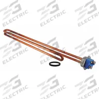 RHEEM Water Heater Element: MWD, 5,000 W, 208V AC, Threaded Pipe, 13.78 in Insert Lg (MPN SP10872NL). Key specifications — Compatible Manufacturer Part Number: XG50T12DU36U1W; Display Sell UOM: EA; Operating Voltage: 208V AC; Includes Gasket: Yes; Sheath Material: Copper; Element Mount Type: Threaded Pipe; Sub-brand: Rheem Mfg Co; Manufacturer Part Number: SP10872NL.