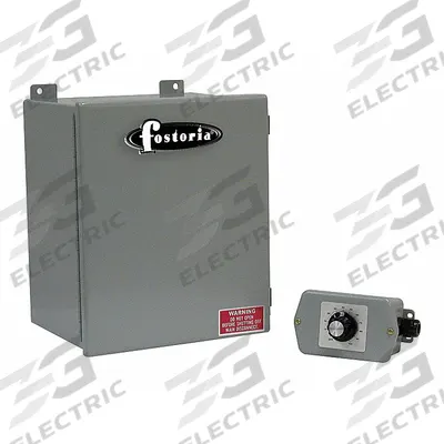 FOSTORIA Electric Infrared Heating Control: For Quartz Lamps in 208/240V up to 80-Amp Max. - Controls & Cords for Electric Wall & Ceiling Heaters