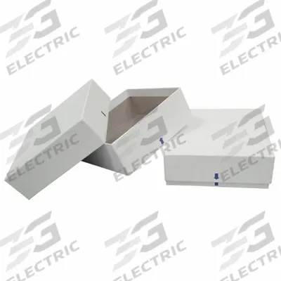 COREPOINT SCIENTIFIC Tube Storage Box: 6 in Overall Lg, 6 in Overall Wd, Fiberboard - Cold Storage Boxes