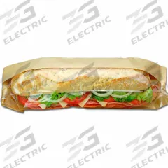 READY FRESH Window Sandwich Bag: 3 1/4 in Wd, 2 in Dp, Kraft Paper/OPP, Heat Sealable, Open, 500 PK (MPN RF-3215KW). Key specifications — Brand: READY FRESH; Material: Kraft Paper; Microwave Safe: Yes; Closure Type: Heat Sealable; FDA Compliant: Yes.
