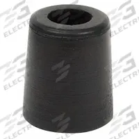 Bumper Door Stop: Door - Mounted, 27/32 in Wd, 27/32 in Overall Ht, Black (MPN 783RW-034S). Key specifications — Product Type: Bumper Door Stop; Brand: APPROVED VENDOR; Color: Black.