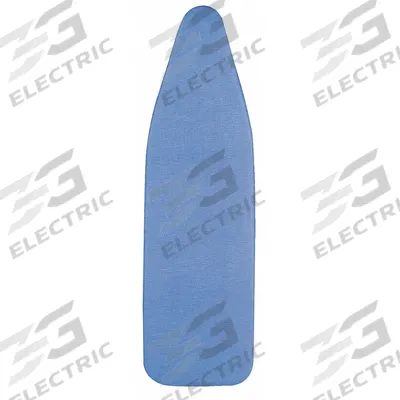 HOSPITALITY 1 SOURCE Ironing Board Cover: Bungee, Blue, 54 in Overall Lg - Ironing Board Covers