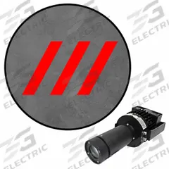 VISUAL WORKPLACE INC. LED Safety Walkway: LED Safety Walkway, Stripe with Lines, Projector with Lens (MPN 66-3136-231050-PS154). Key specifications — Brand: VISUAL WORKPLACE INC.; Includes: LED Projector; Laser Color: Cardinal Red; Watts: 100 W; Legend/Background Color: Stripe with Lines; Manufacturer Part Number: 66-3136-231050-PS154; Product Type: LED Safety Walkway; Product Includes: Projector with Lens.