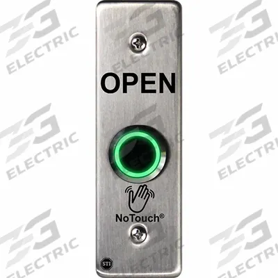SAFETY TECHNOLOGY INTERNATIONAL Wave-to-Open Touch Plate: 4 13/16 in Ht, 1 5/8 in Dp, 1 1/2 in Wd - Wave-to-Open Exit Devices