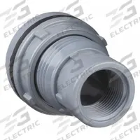 SPEARS Bulkhead Tank Fitting: CPVC Body, 3/4 in Female NPT Threaded Inside, Neoprene Gasket (MPN 8171-007C). Key specifications — Fitting Material: CPVC; Brand: SPEARS.