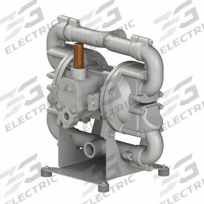 SANDPIPER Air Operated Double Diaphragm Pump: Aluminum Body, 1 in, NPT Connection - Aluminum Housing AODD Pumps