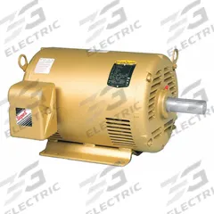 BALDOR General Purpose Motor: Rigid Base Mount, Open Drip Proof, 100 hp, 230V AC/460V AC, 1,770 RPM (MPN EM2555T). Key specifications — Brand: BALDOR; Nameplate Voltage @ 60 Hz: 230V AC; Full Load Current @ 60 Hz: 118.0/236.0/248.0 A; Nameplate RPM @ 60 Hz: 1,770 RPM; Motor Enclosure: ODP.