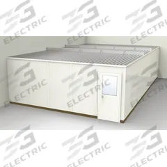 PORTA-FAB Modular In-Plant Office: 32 ft x 20 ft x 8 ft, 2 Walls, Steel-Covered Drywall, Beige (MPN GS2032-2). Key specifications — attr1283742: Beige; attr1283794: PORTA-FAB; attr1283748: STC 31; attr1283763: Steel.