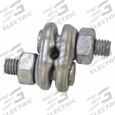 CROSBY Wire Rope Double-Saddle Clip: 1/4 in Compatible Rope Dia, 4 in Rope Turnback Lg - Fist Clips