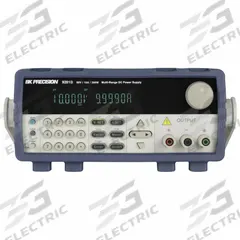 B&K PRECISION DC Power Supply: Multi-Range DC, Included, 3.47 in H x 8.45 in W x 13.96 in D, NIST (MPN 9201B). Key specifications — attr1047028: 0.05% + 4 mA; attr1047033: 0.01% + 8 mV; attr1046991: NIST; attr1046986: 9201B; attr1047068: B&K PRECISION; attr1047019: AC Power Cord; attr1047029: 0.01% +5 mV; attr1047032: 0.1% + 6mA.