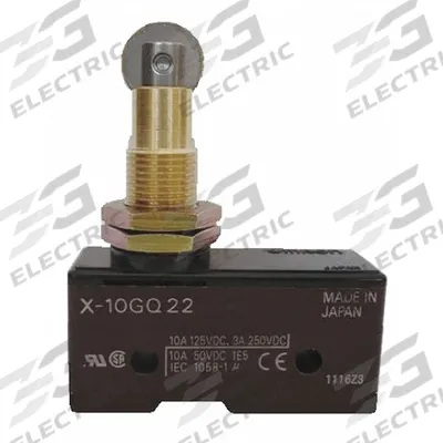 OMRON Snap Action Switch: Roller Plunger Actuator, 1NO/1NC - Plunger Snap-Action Switches