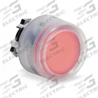 SCHNEIDER Flush Push Button: Red, 22 mm Mounting Size, Metallic, Momentary (MPN ZB4BW543). Key specifications — Brand: SCHNEIDER; Action: Momentary; Series: XB4; Push Button Material Type: Metallic.