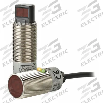 OMRON Photoelectric Sensor: M18 Threaded, Non-Terminated Cable, 10-30V DC - Cylindrical Sensors with Non-Terminated Cables