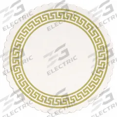 HOFFMASTER Coaster: 3 1/4 in Overall Lg, 3 1/4 in Overall Wd, White, Paper, Scalloped Edge (MPN 876074). Key specifications — Edge Style: Scalloped; Brand: HOFFMASTER; Color: White; Material: Paper; Product Type: Coaster.