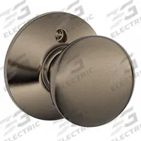 SCHLAGE Door Lockset: Dummy Knob Locksets, Nickel (MPN F170 PLY 620). Key specifications — Lockset Style: Plymouth.