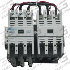 EATON NEMA Magnetic Contactor: Reversing, 3 Poles, NEMA Size 5, 270 A, 240V AC (MPN CN55SN3B). Key specifications — Brand: EATON.